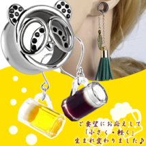 ビールのピアスが生まれ変わりました♪